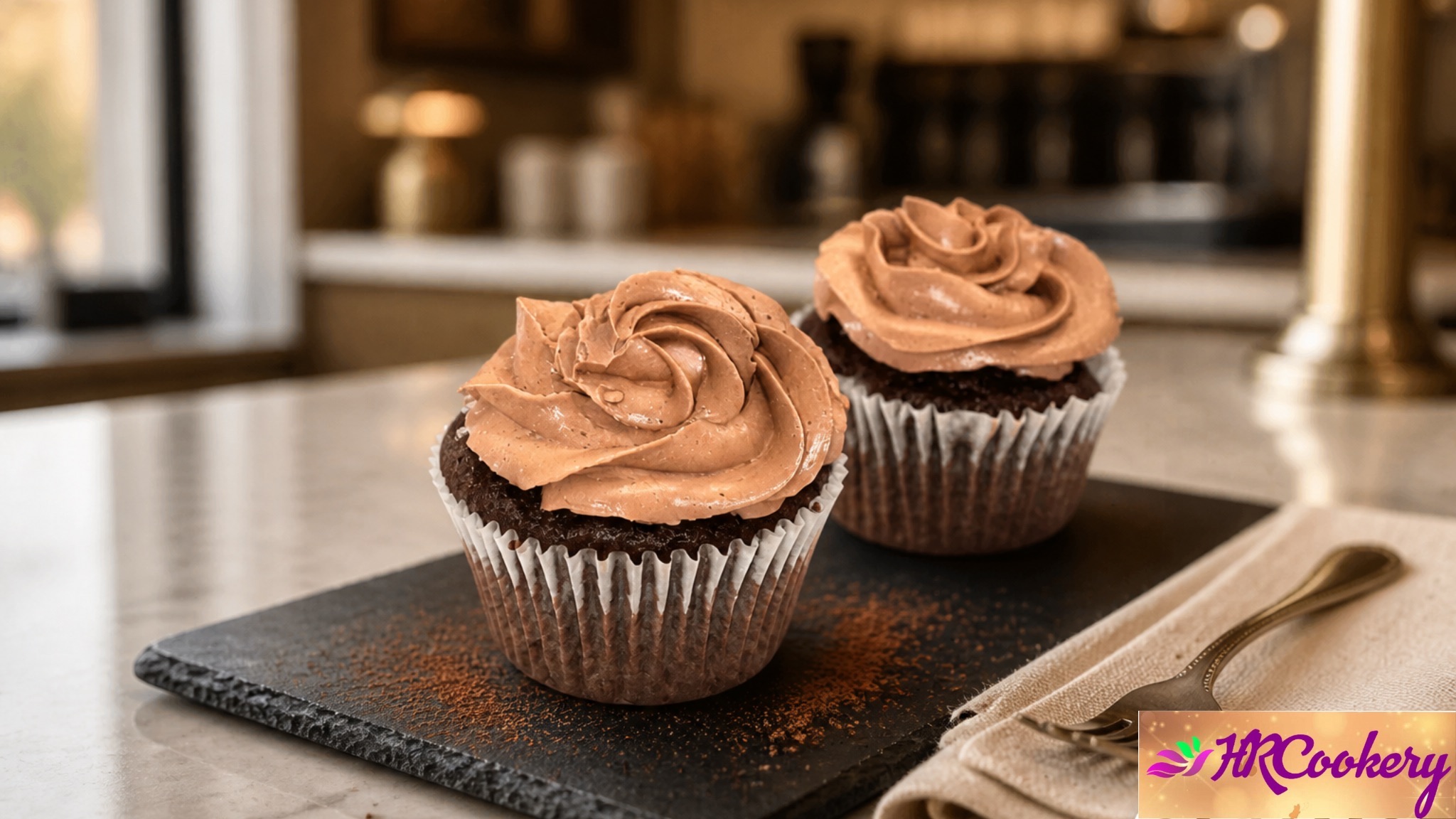 Freshly baked HRCookery cupcakes