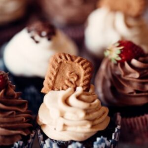 Chocolate chip cookie cupcakes